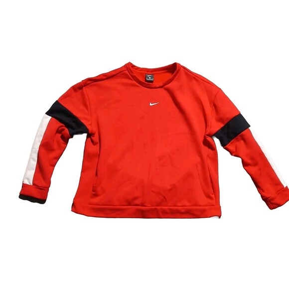 Medium Nike Top - Red Black White - Long Sleeve Shirt - Picture 2 of 8